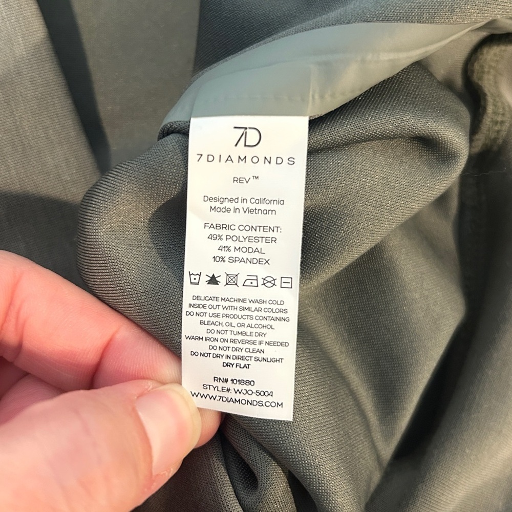 7 Diamonds Women’s Olive REV Cargo Jogger - XL - Picture 5 of 7